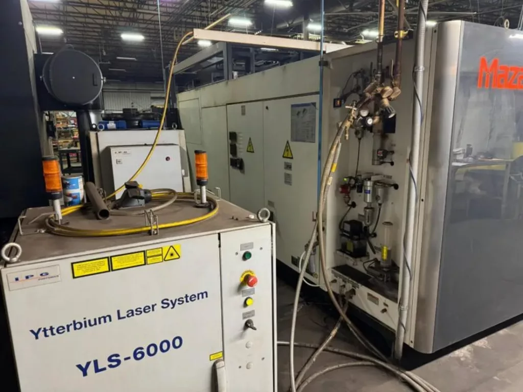 Used Mazak Optiplex 3015 Fiber II CNC Laser For Sale