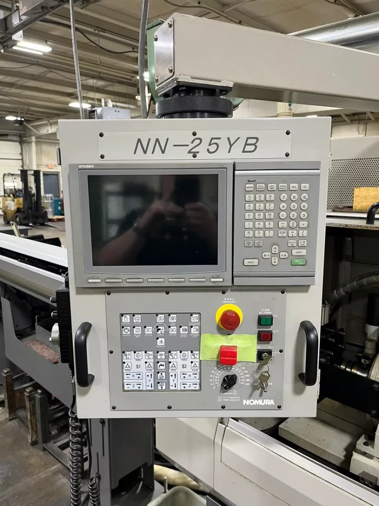 Used Nomura NN-25YB CNC Swiss Lathe For Sale
