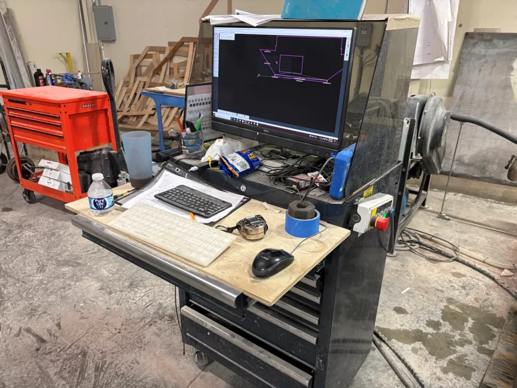 Used Omax Maxiem 2040 5AX CNC Waterjet For Sale