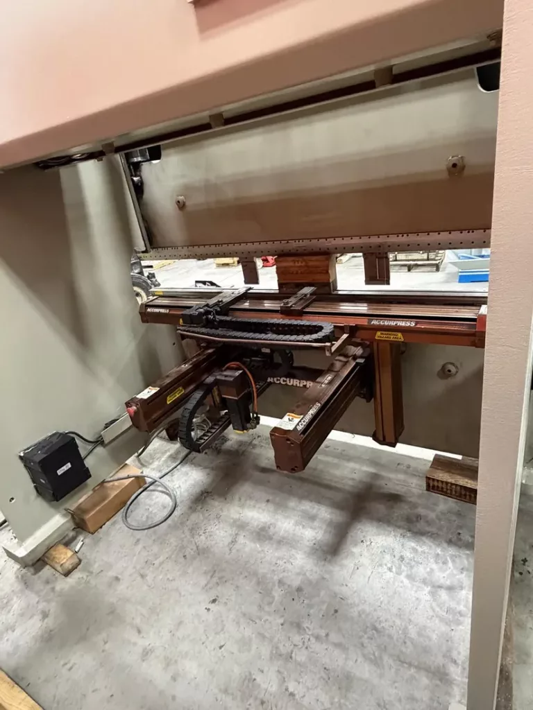 2009 Accurpress Edge 41208 Press Brake, photo 7 of 9