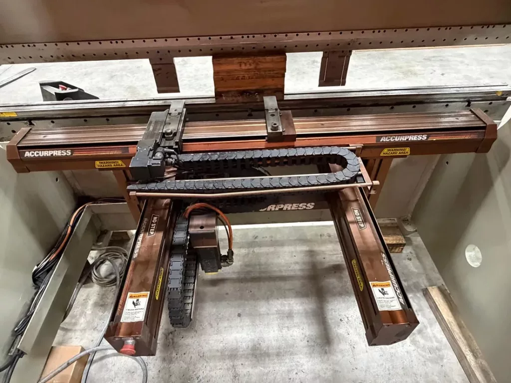 2009 Accurpress Edge 41208 Press Brake, photo 6 of 9