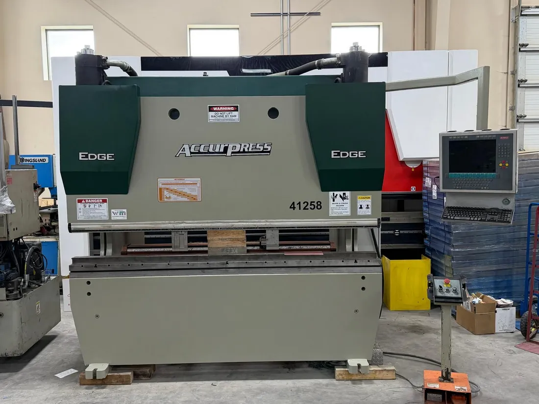 2009 Accurpress Edge 41258