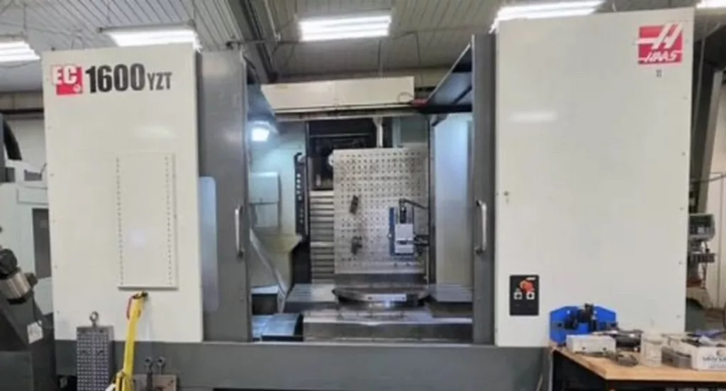 Used Haas EC-1600YZT CNC Horizontal Machining Center For Sale
