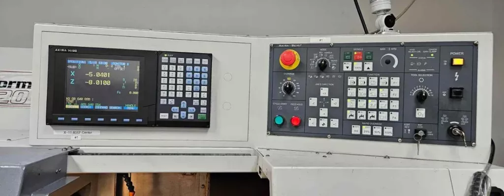 Used Akira Seiki SL20 CNC Lathe For Sale