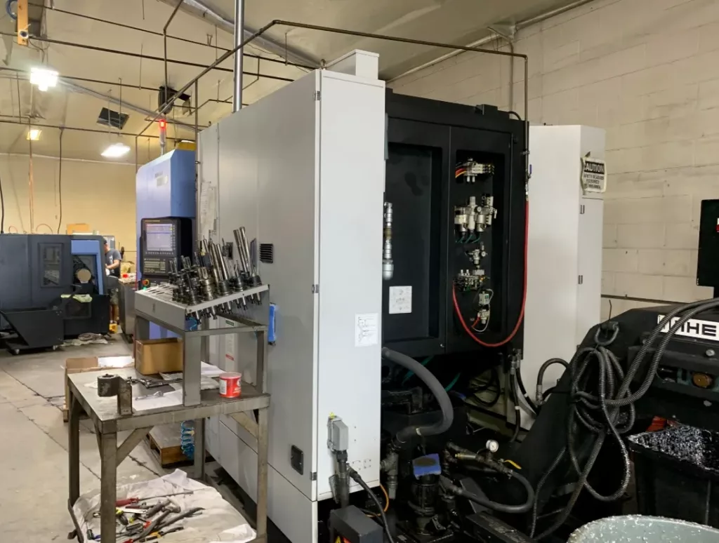 2020 Doosan NHP 4000 CNC Horizontal Machining Center, photo 8 of 10