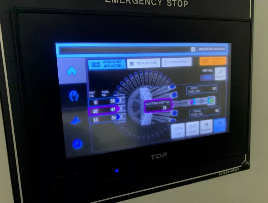 2020 Doosan NHP 4000 CNC Horizontal Machining Center, photo 6 of 10