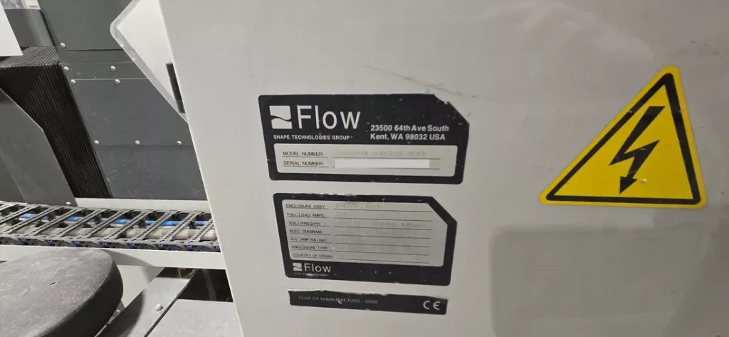 2021 Flow Mach 500 4020XD Waterjet, photo 10 of 10