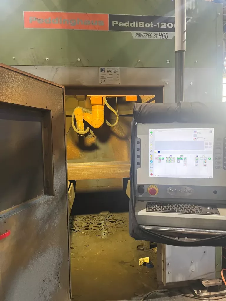 Used Peddinghaus Peddibot-1200 CNC Beam Drill For Sale
