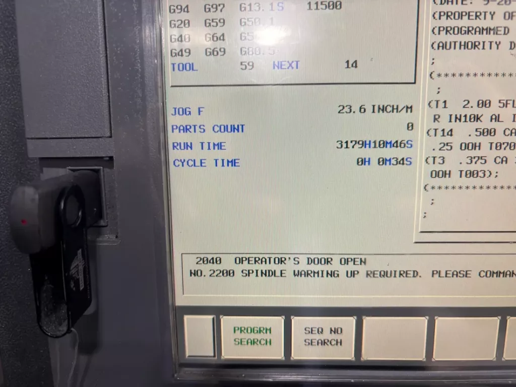 2016 Doosan VCF-850LSR CNC Vertical Machining Center, photo 5 of 5
