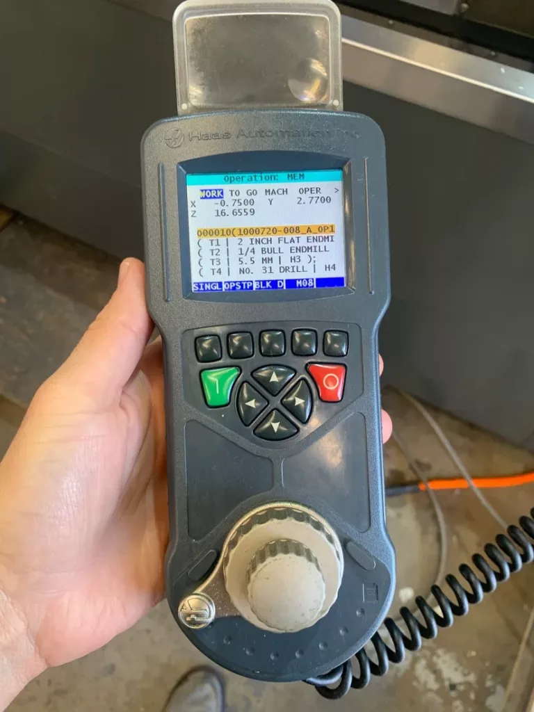 2019 Haas VF-5 CNC Vertical Machining Center, photo 13 of 14