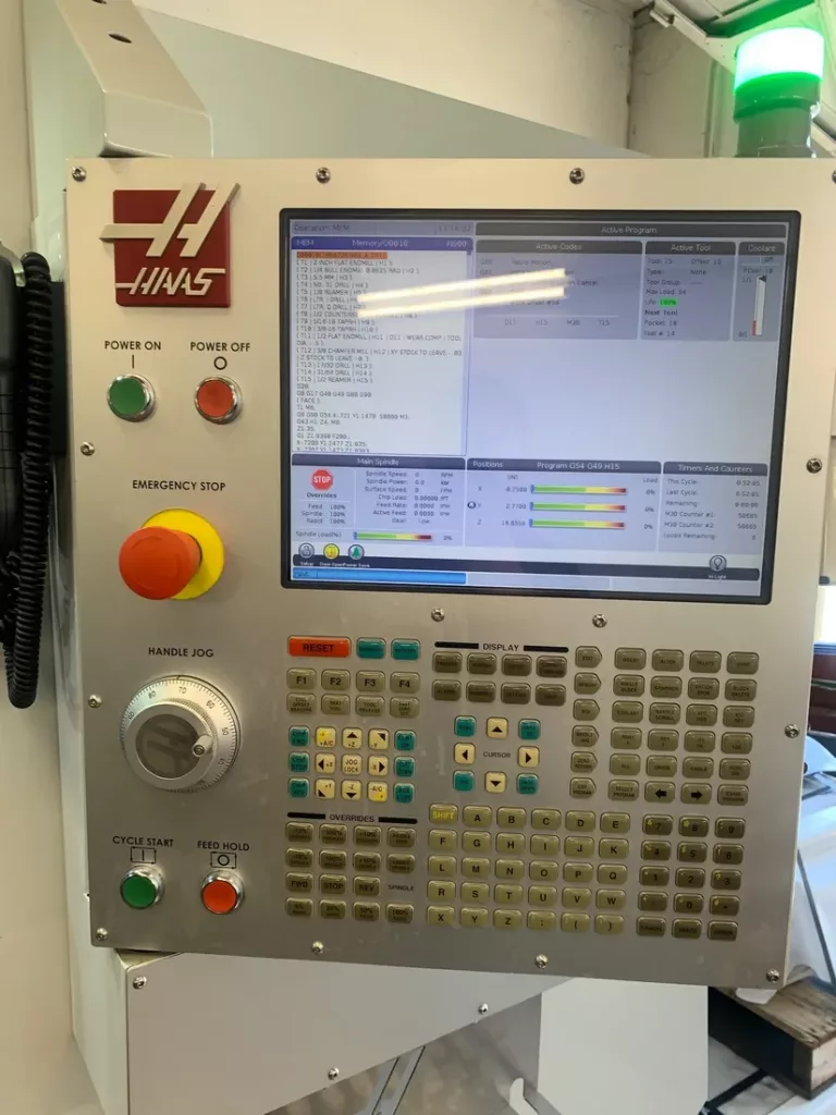 2019 Haas VF-5 CNC Vertical Machining Center, photo 10 of 14