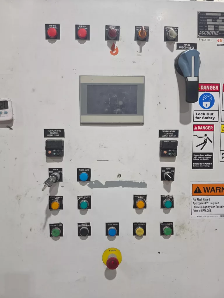 Accudyne 36×36 Press, photo 3 of 3
