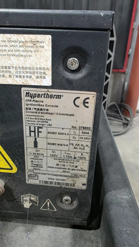 2022 Arc Industries Arc Cut Pro 20 Plasma Cutter, photo 3 of 4