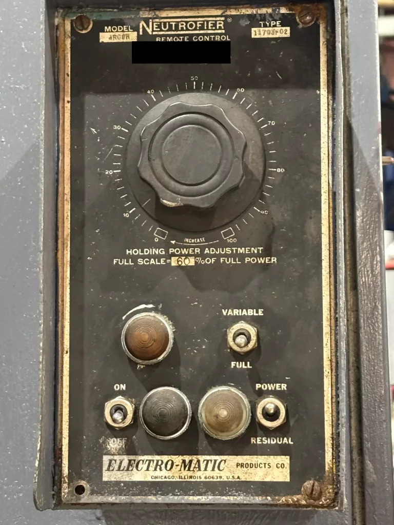 1974 Blanchard 32D-60 Grinder, photo 3 of 5