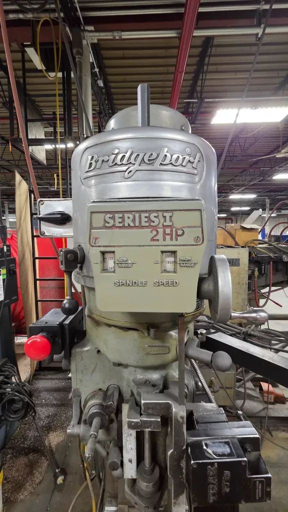1987 Bridgeport Series 1 Knee Mill, photo 5 of 8