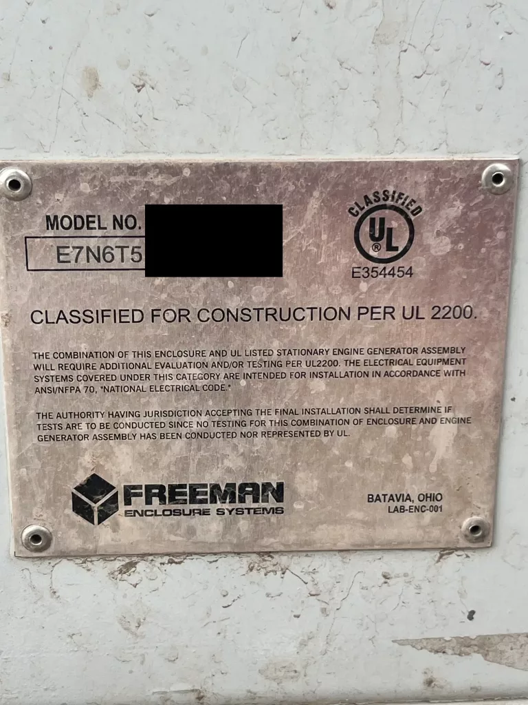 2024 Cummins Power Generation C3000 D6E, photo 4 of 11