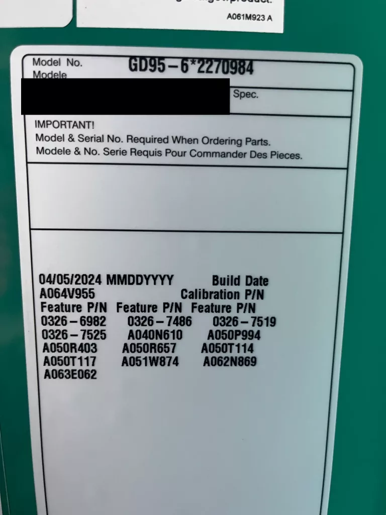 2024 Cummins Power Generation C3000 D6E, photo 8 of 11