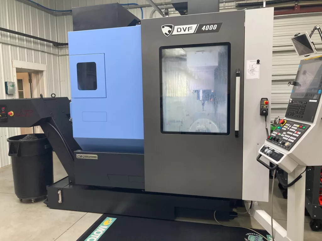 2023 DN Solutions DVF 4000 CNC Vertical Machining Center, photo 1 of 9