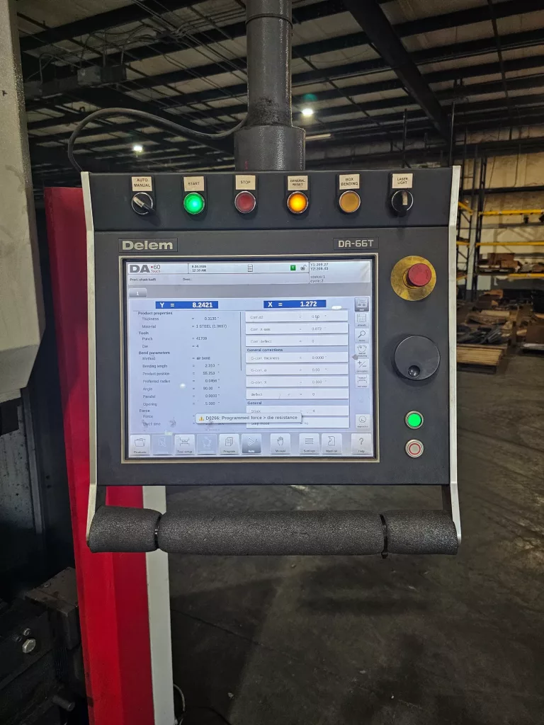 2016 Dener DEXL 22040 ACZL Press Brake, photo 4 of 4