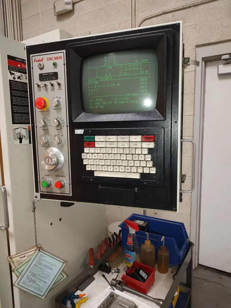 1998 Fadal VMC-3016L CNC Vertical Machining Center, photo 4 of 7