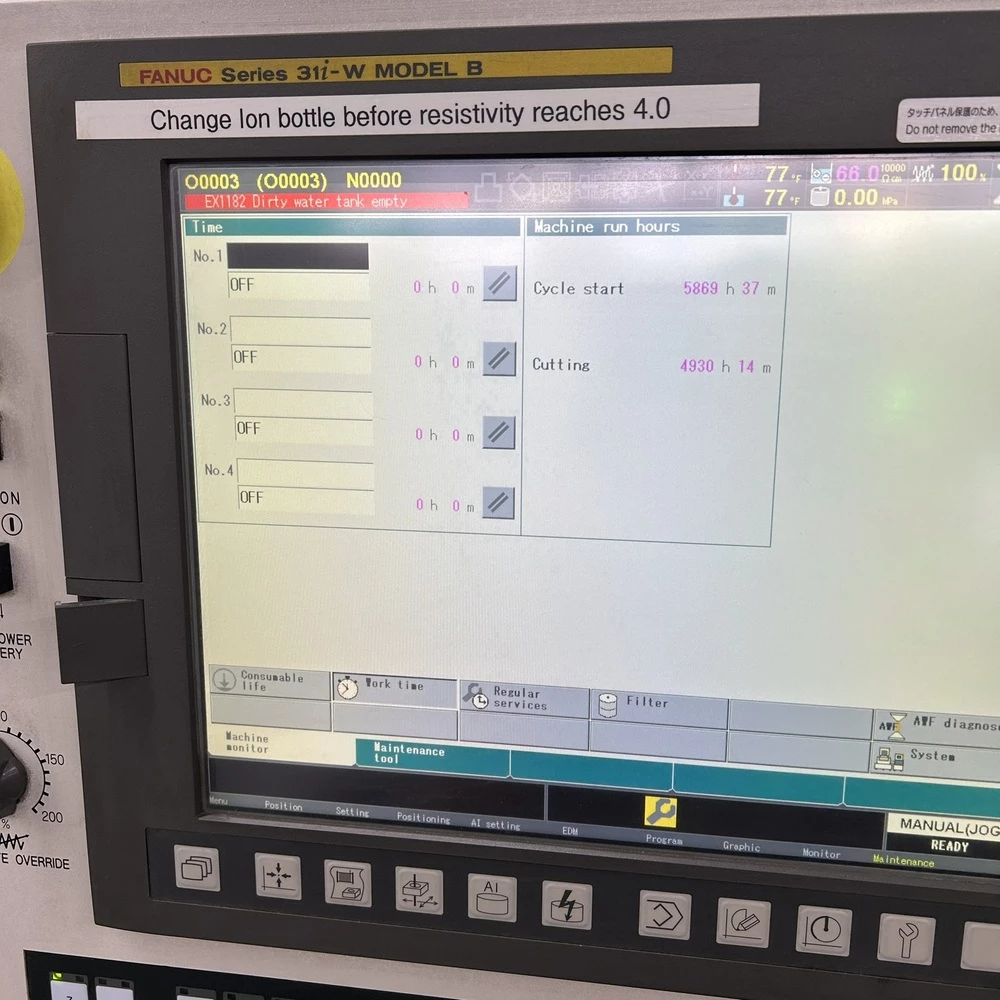2013 Fanuc Robocut a-C400iA EDM Machine, photo 6 of 6