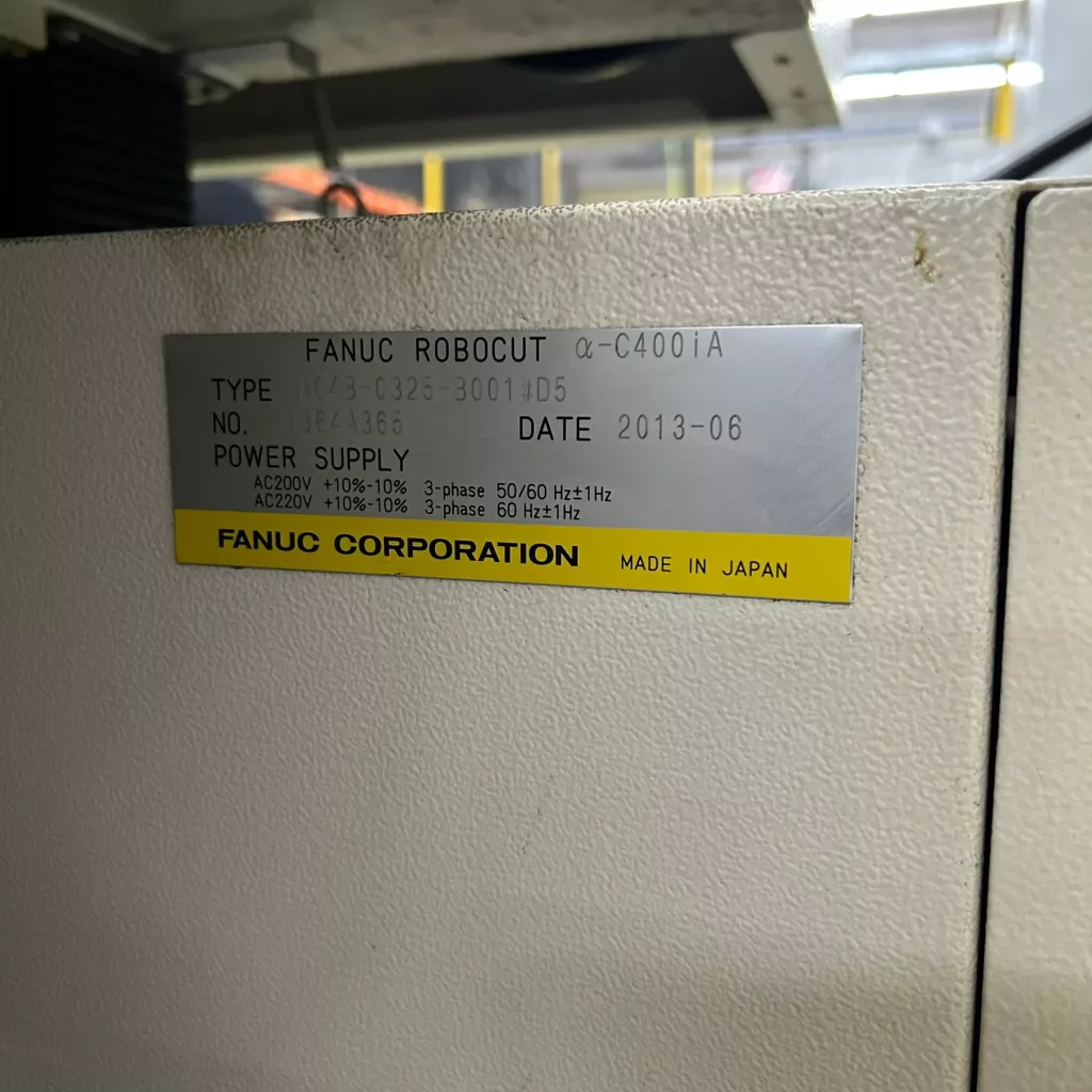 2013 Fanuc Robocut a-C400iA EDM Machine, photo 4 of 6
