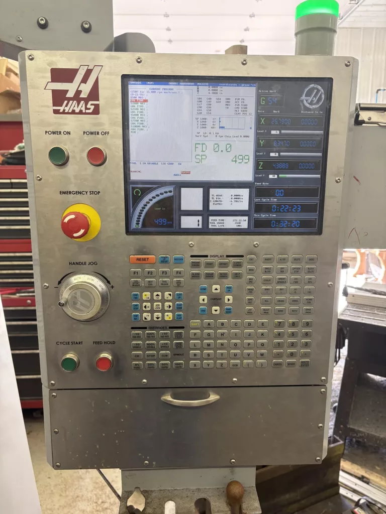 2007 Haas VF-2BYT CNC Vertical Machining Center, photo 3 of 6