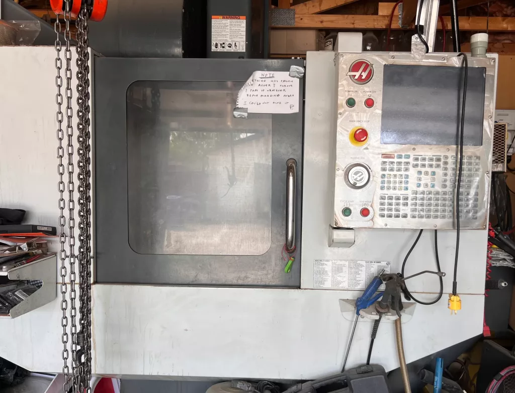 2012 Haas Super Mini Mill 2 CNC Vertical Machining Center, photo 2 of 4