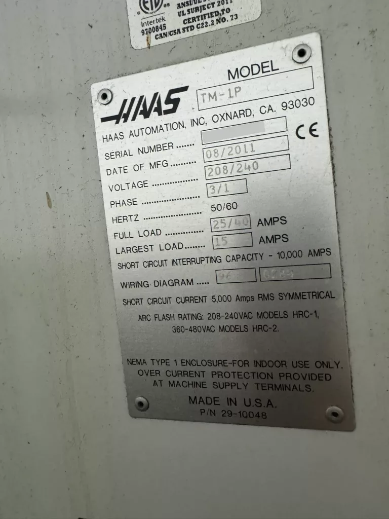 2011 Haas TM-1