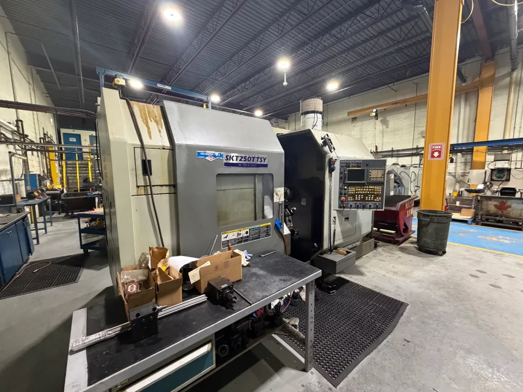 2008 Hyundai Kia SKT250TTSY CNC Lathe, photo 2 of 7