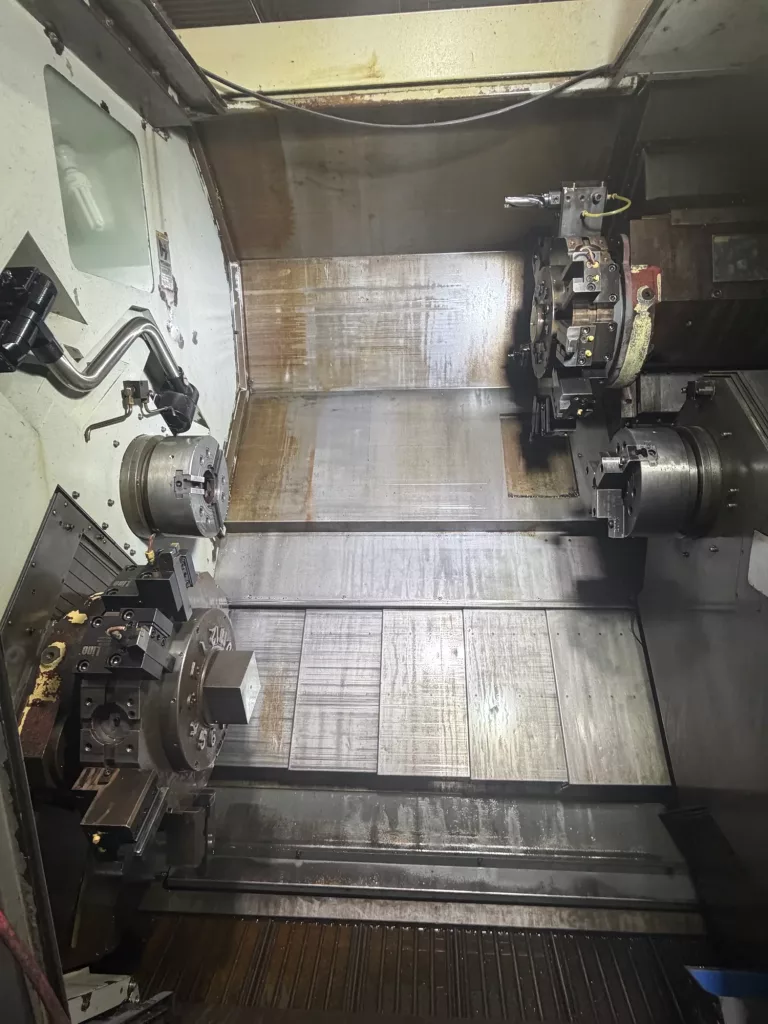 2008 Hyundai Kia SKT250TTSY CNC Lathe, photo 4 of 7