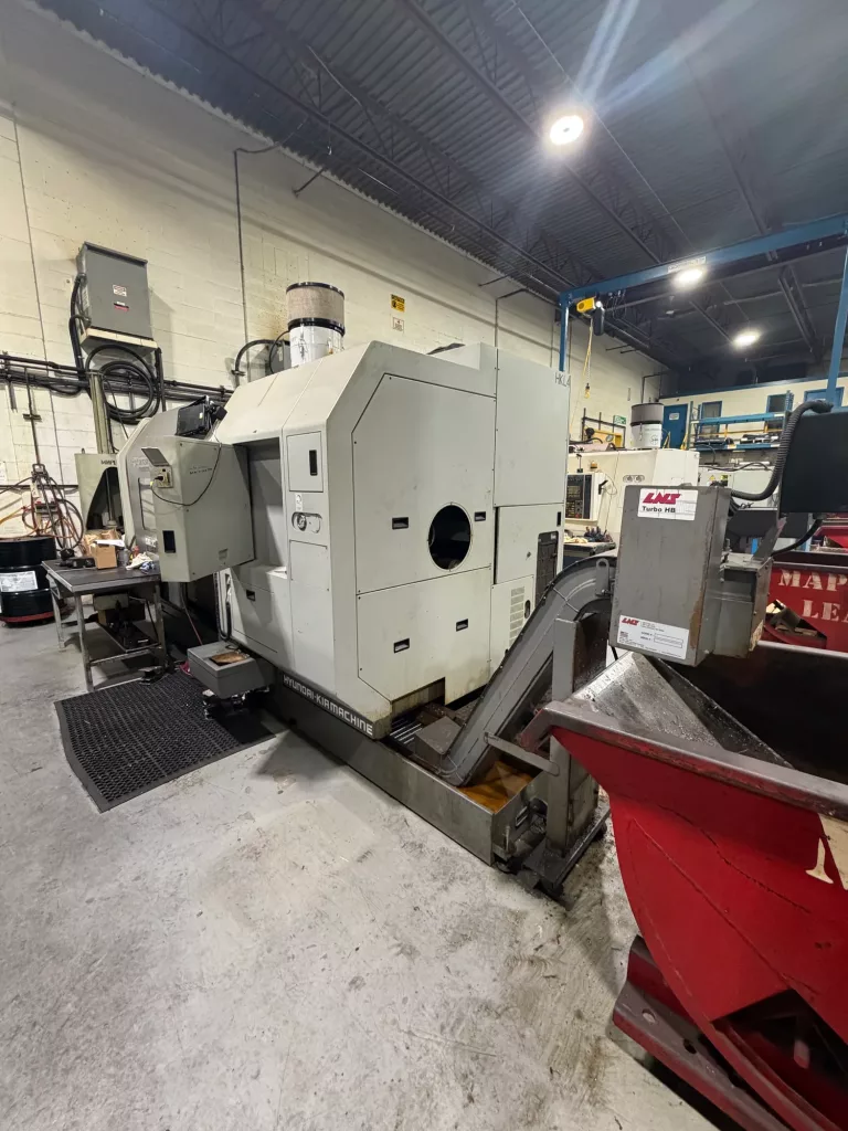 2008 Hyundai Kia SKT250TTSY CNC Lathe, photo 5 of 7