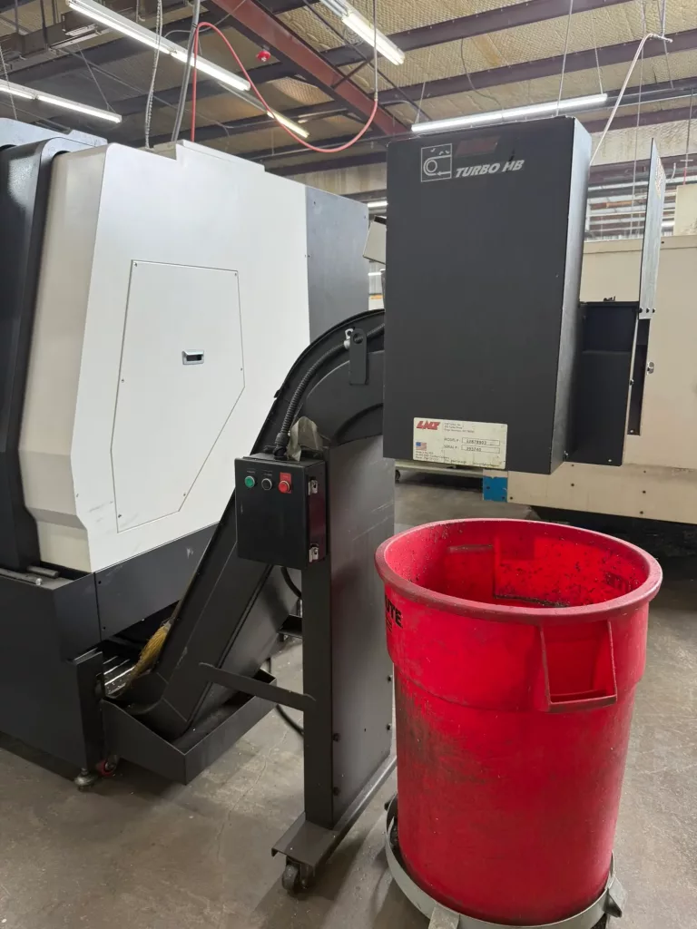 2012 Hyundai Wia L400LC CNC Lathe, photo 6 of 9