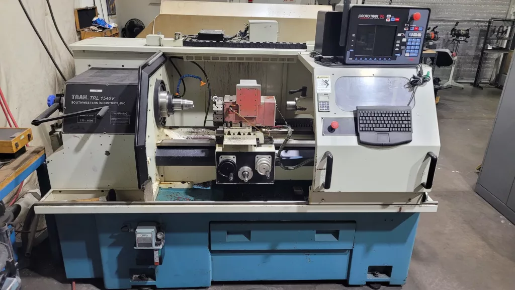 Southwest Industries TRAK 1540V CNC Lathe, photo 1 of 4
