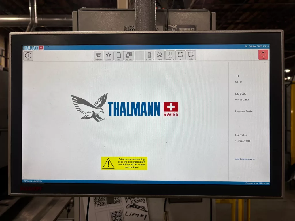 2016 Thalmann TD 200 6.4