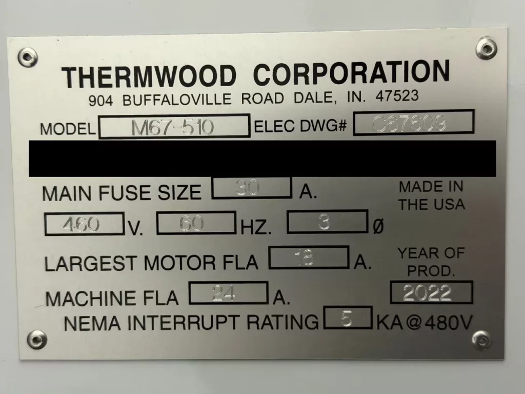 2022 Thermwood M67-510 CNC Router, photo 15 of 15