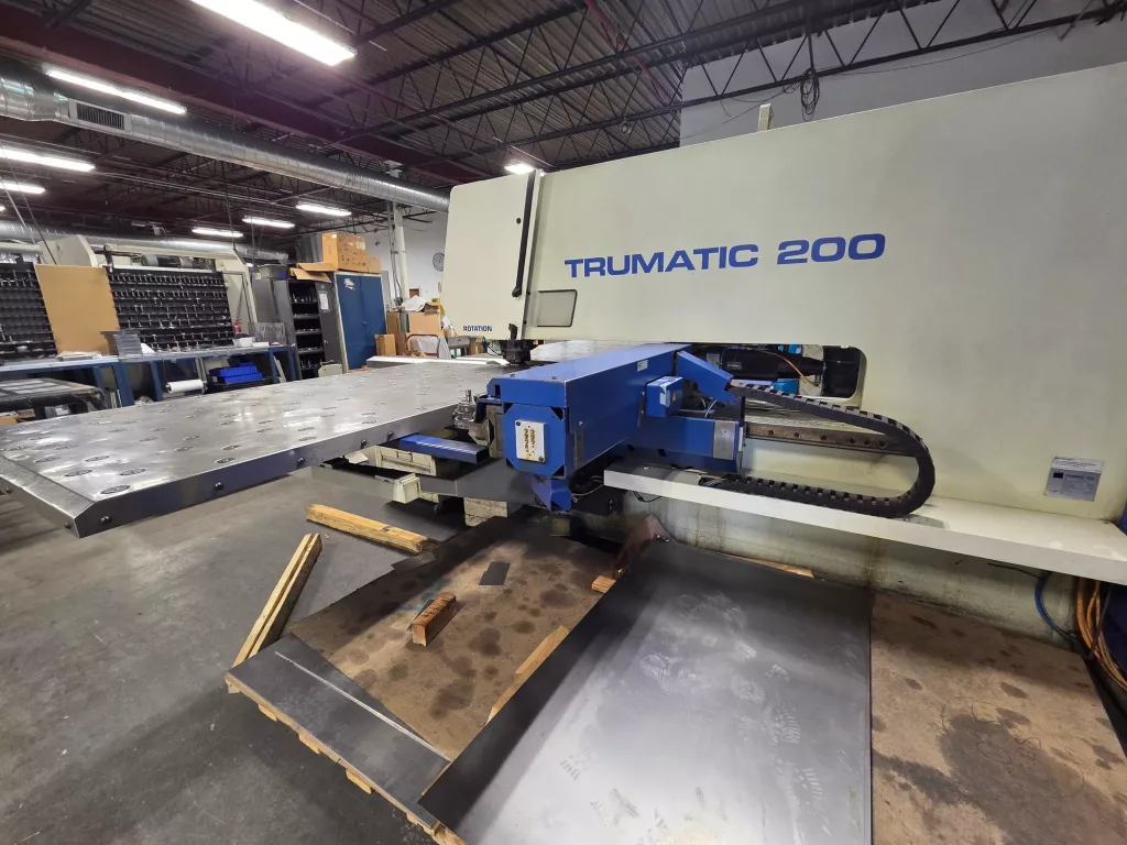 1998 Trumpf Trumatic 200 Turret Punch, photo 3 of 4