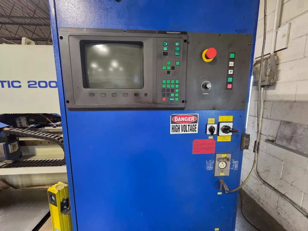 1998 Trumpf Trumatic 200 Turret Punch, photo 4 of 4