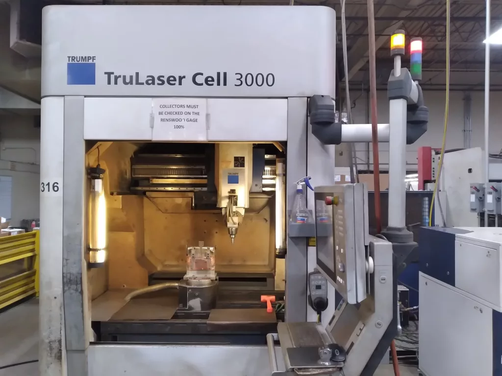 2015 Trumpf TruLaser Cell 3000