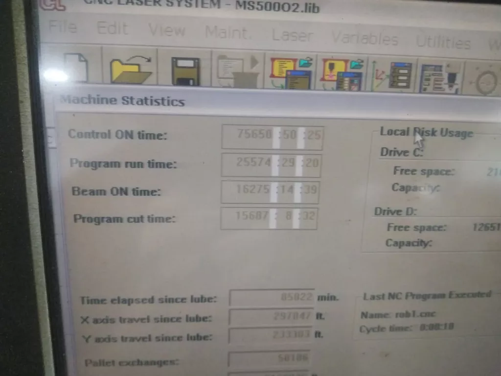 2012 Cincinnati CL-850