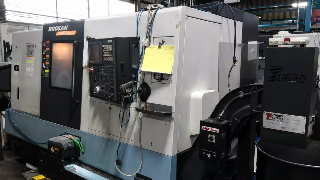 2007 Doosan Puma 1500SY CNC Lathe, photo 1 of 4