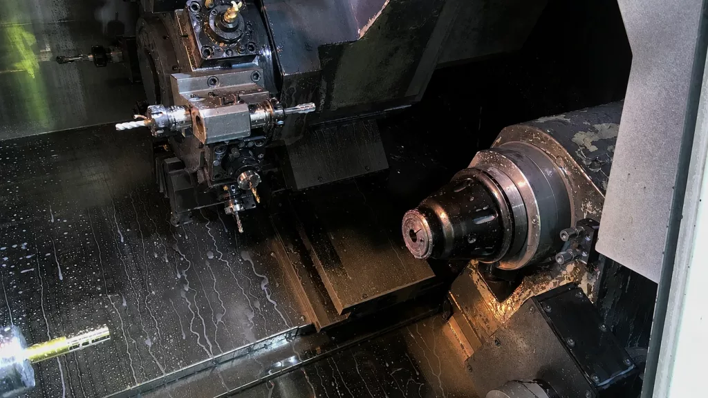 2007 Doosan Puma 1500SY CNC Lathe, photo 3 of 4