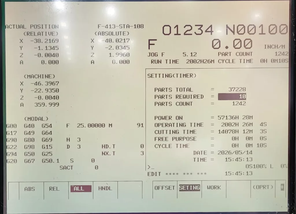 2005 Doosan VM 925 CNC Vertical Machining Center, photo 3 of 3
