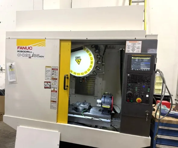 2021 Fanuc Robodrill Alpha D21LiB5 ADV