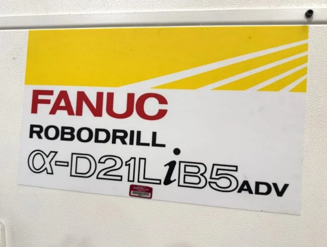 2021 Fanuc Robodrill Alpha D21LiB5 ADV
