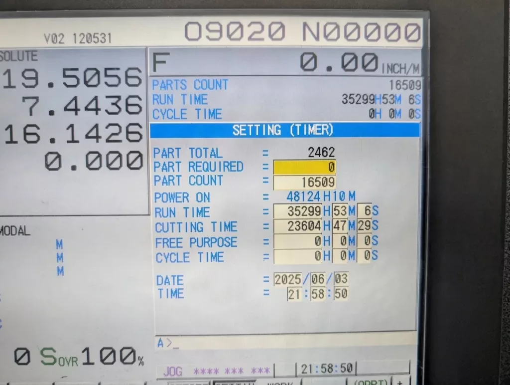 2018 Fanuc Robodrill Alpha D21LiB5 CNC Vertical Machining Center, photo 3 of 3