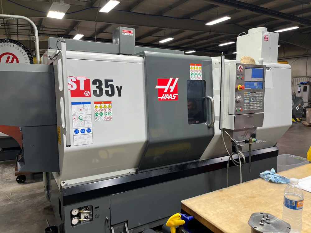 2017 Haas ST-35Y CNC Lathe, photo 1 of 13