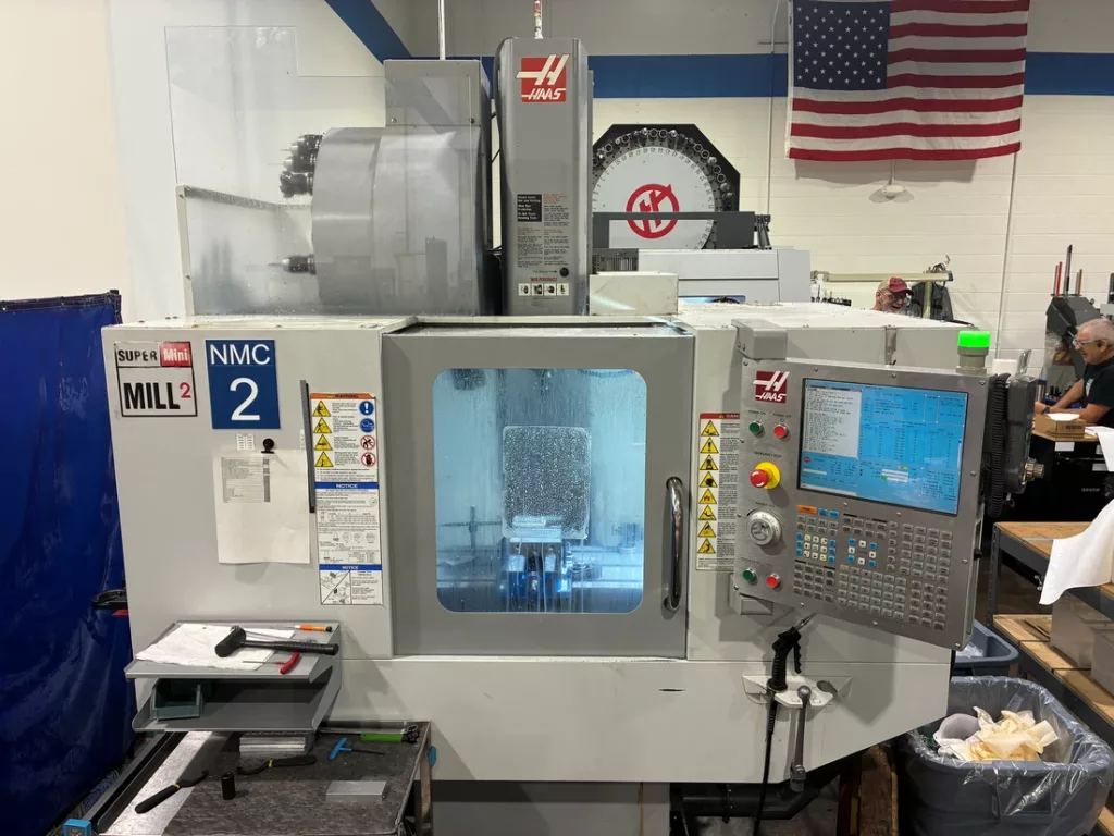 2009 Haas Super Mini Mill 2 CNC Vertical Machining Center, photo 1 of 5