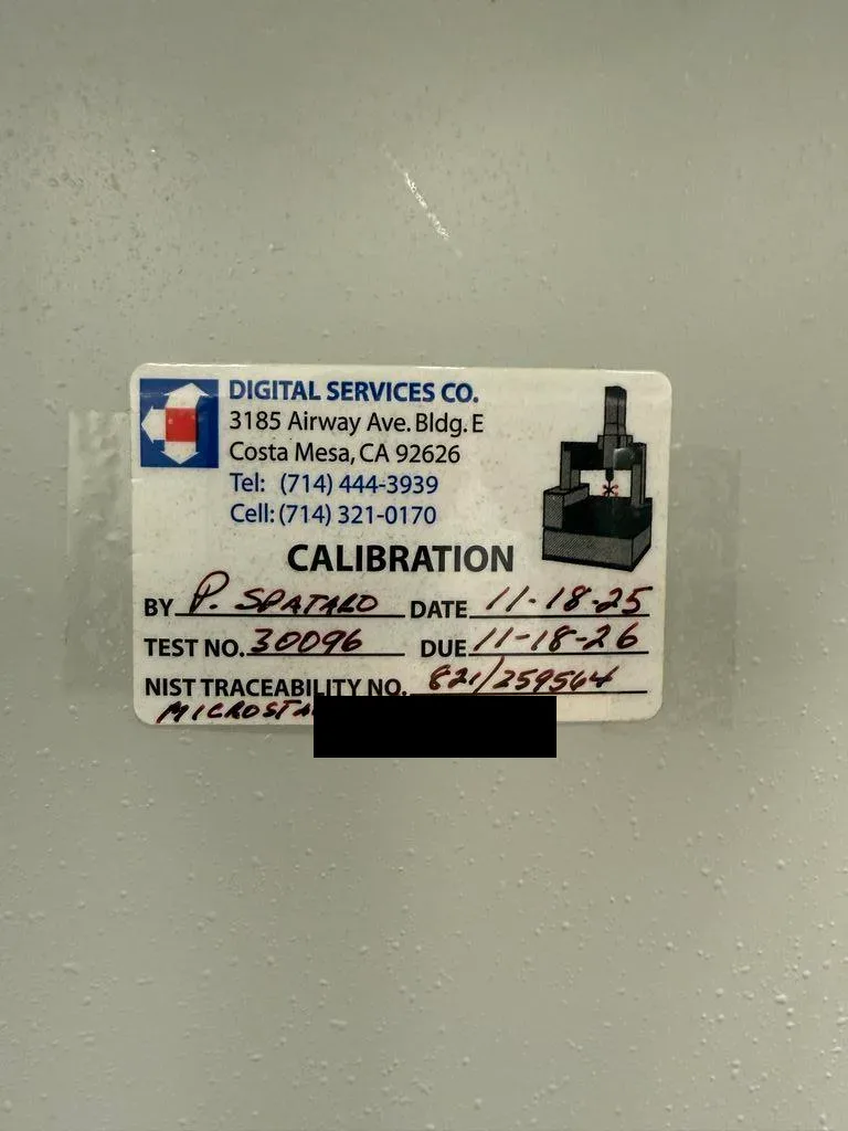 2020 Helmel Microstar 430-252 DCC Coordinate Measuring Machine, photo 20 of 21