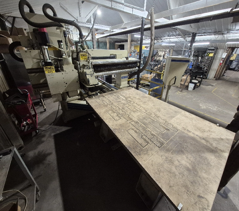 1996 Komo VR 508 CNC Router, photo 6 of 9